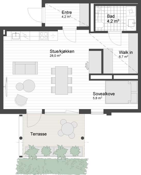 Plantegning 1
